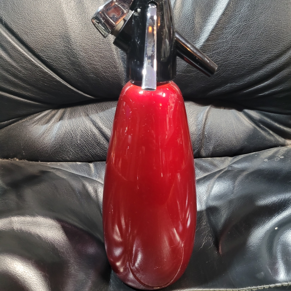 BOC Vibrant Red Soda Siphon
